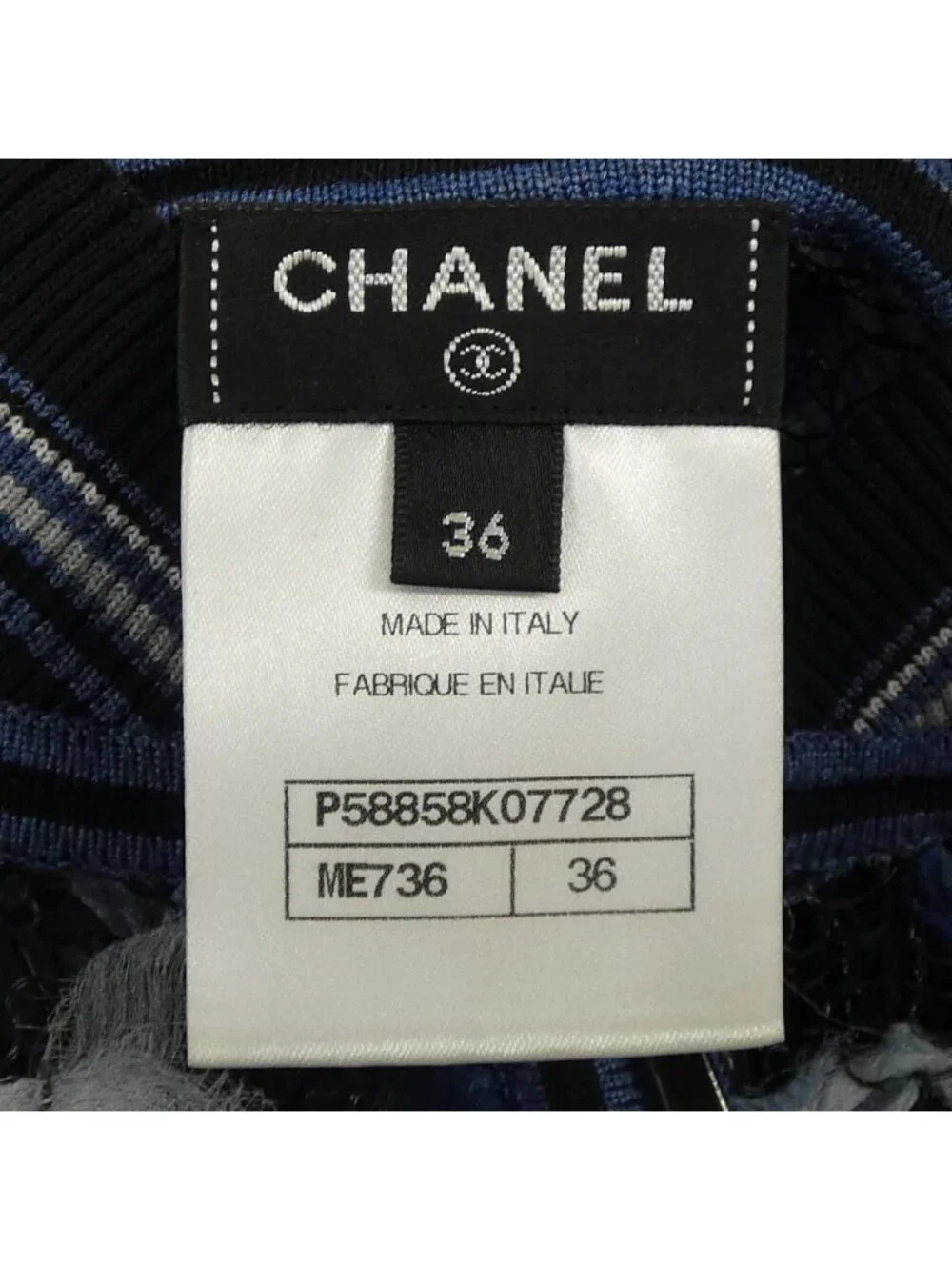 Chanel Jacket Navy
